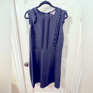 brooks brothers dress navy blue L